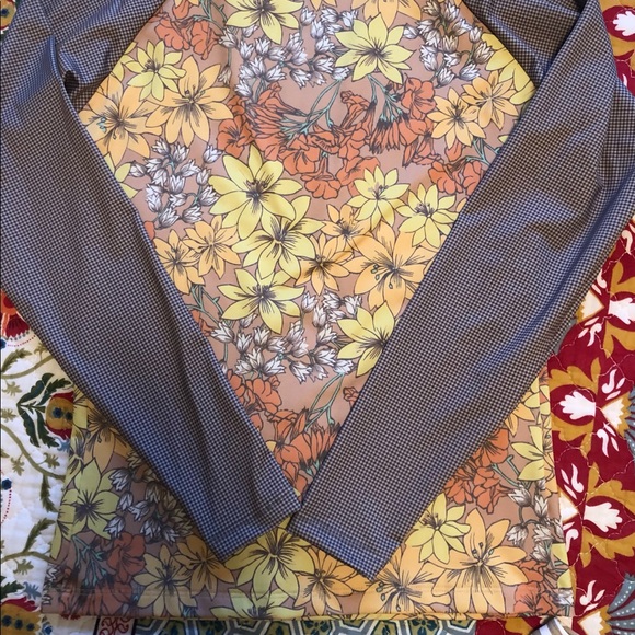 NEW Seea Set Anthro Doheny Rashguard & Milos Bikini Bottom Top Sz M, Bottom Sz S - Picture 8 of 14